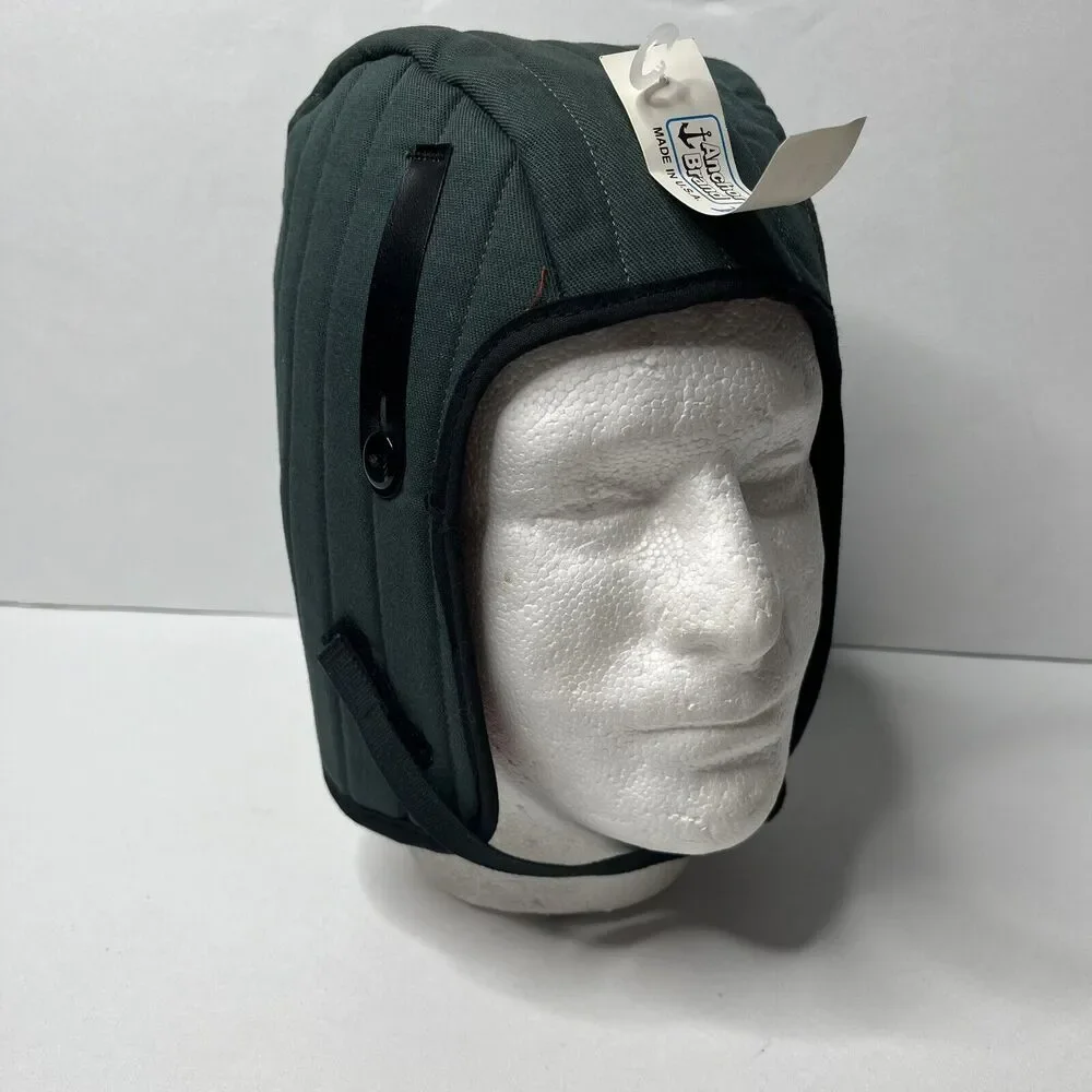 Anchor Brand Snow King Flame Retardant Lined Helmet Hard Hat Liner Green